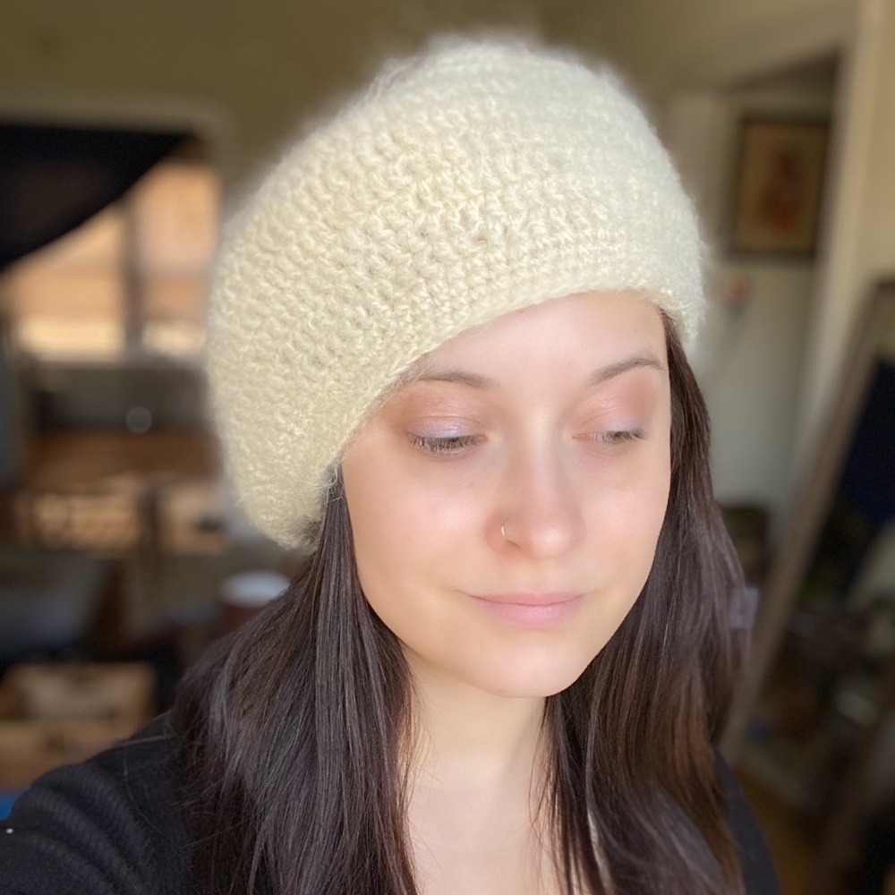 Vintage Wool Beret